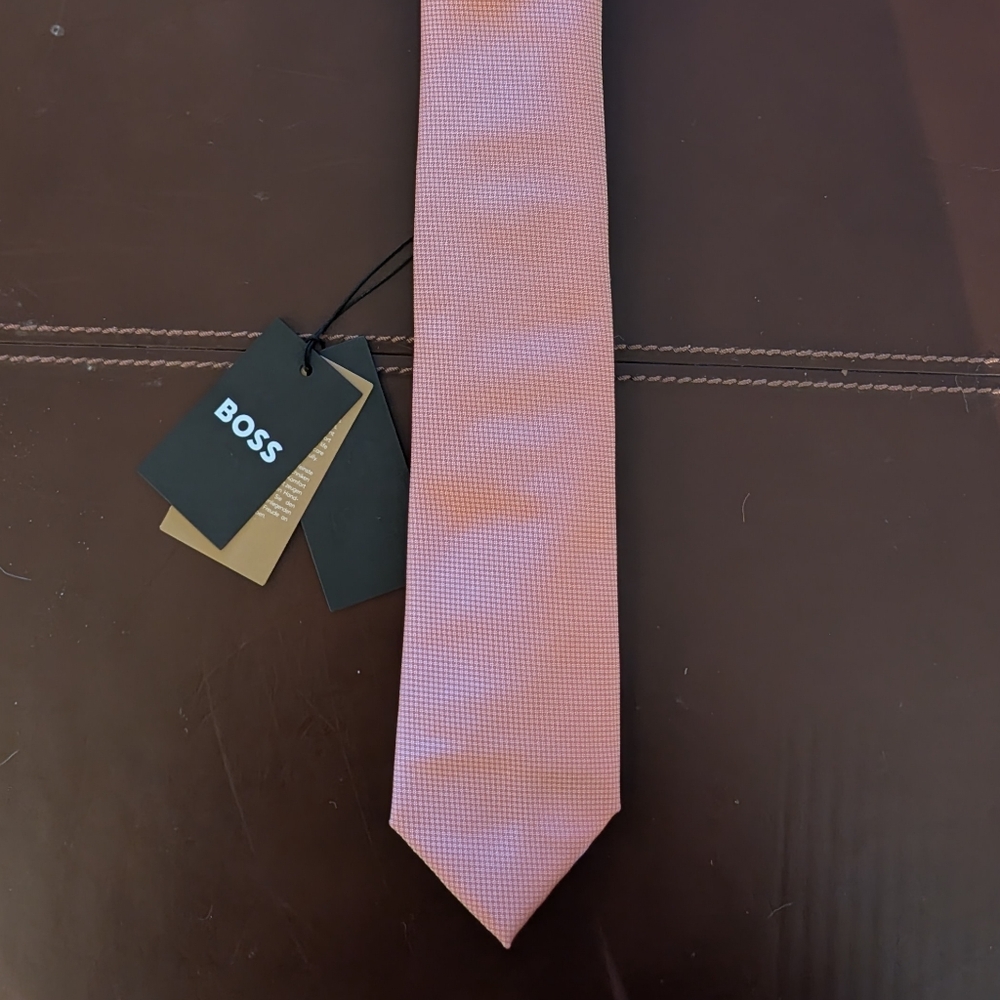 BOSS Pink Men's Tie
